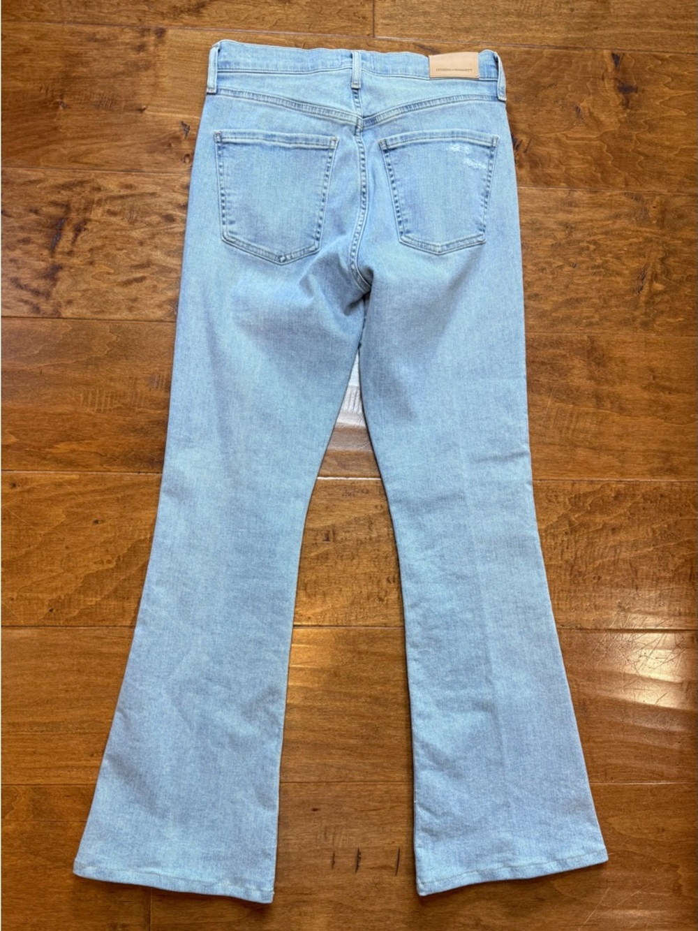 Citizens of Humanity Lilah Flare Jeans Light Wash 26 High Rise - Picture 12 of 12